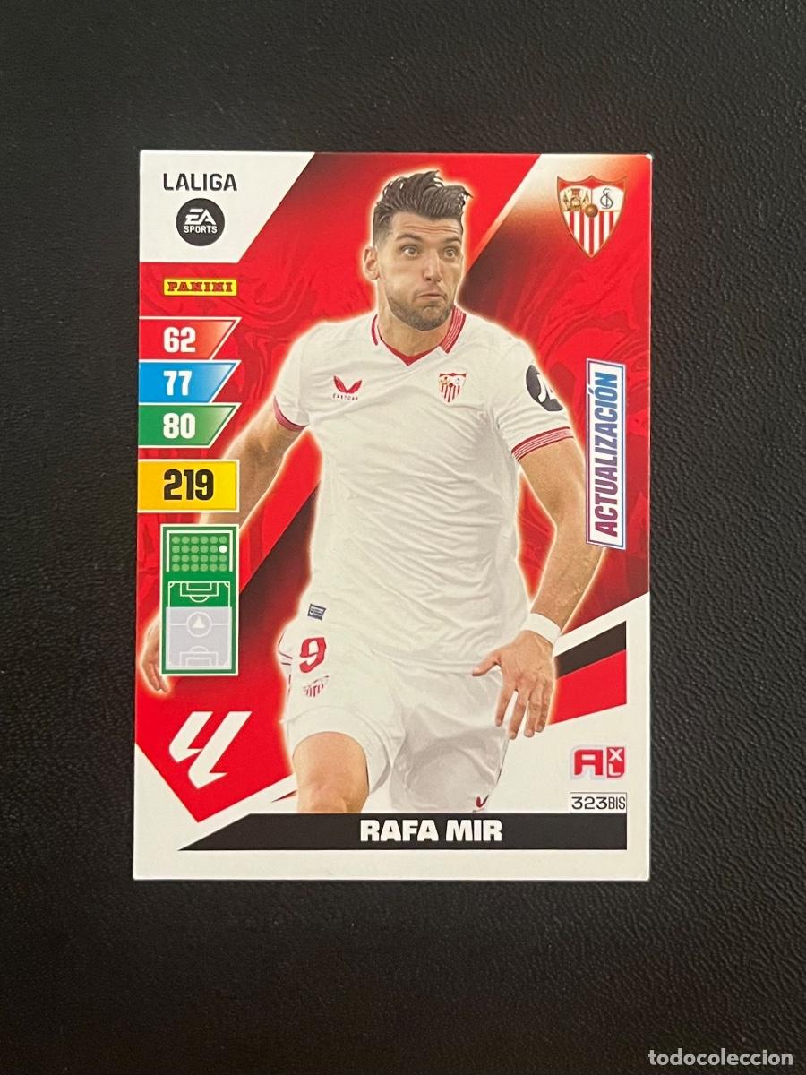 Cromos de f&uacute;tbol: 323 BIS RAFA MIR ACTUALIZACI&Oacute;N SEVILLA FC ADRENALYN 2023 2024 PANINI CROMO LA LIGA 23 24