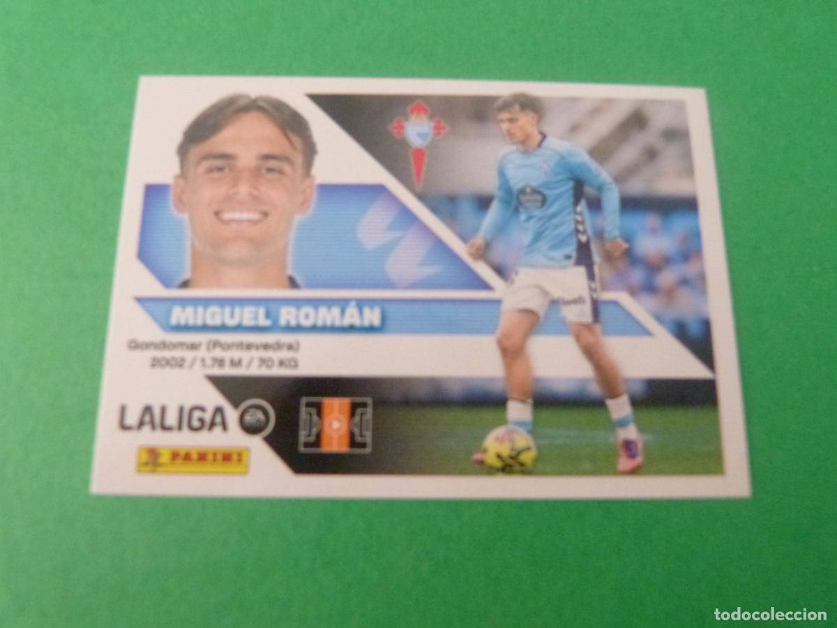 Cromos de f&uacute;tbol: CROMO FUTBOL MIGUEL ROMAN CELTA DE VIGO SIN PEGAR N&ordm; 12 LIGA ESTE 2026-2027/26-27 PANINI