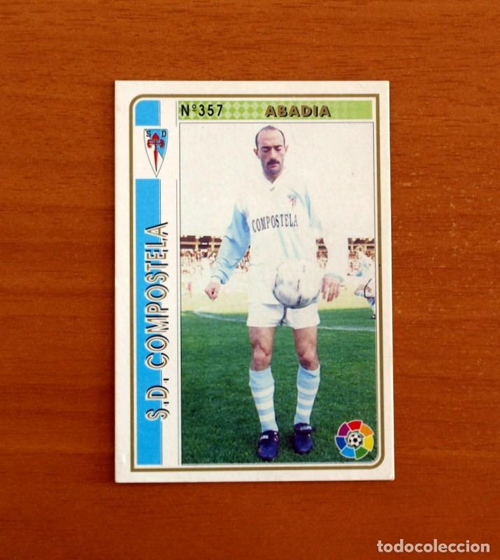 Cromos de f&uacute;tbol: Compostela -N&ordm; 357 Abadia -Mundicromo Las Fichas de la Liga 1994-1995-94-95