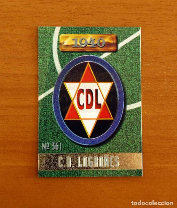 Cromos de f&uacute;tbol: Logro&ntilde;&eacute;s -N&ordm; 361 Escudo -Mundicromo Las Fichas de la Liga de F&uacute;tbol 1996-1997-96-97