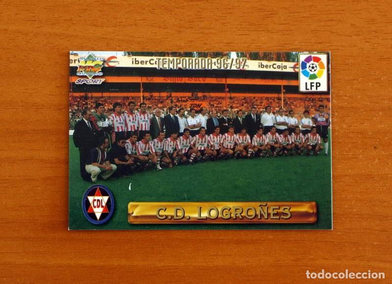Cromos de f&uacute;tbol: Logro&ntilde;&eacute;s -N&ordm; 361 Plantilla-Equipo -Mundicromo Las Fichas de la Liga de F&uacute;tbol 1996-1997-96-97