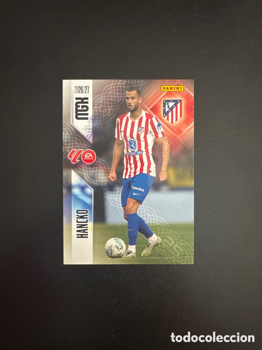 Cromos de Futebol: HANCKO ATL&Eacute;TICO DE MADRID NUMERO 62 MEGACRACKS 2026 2027