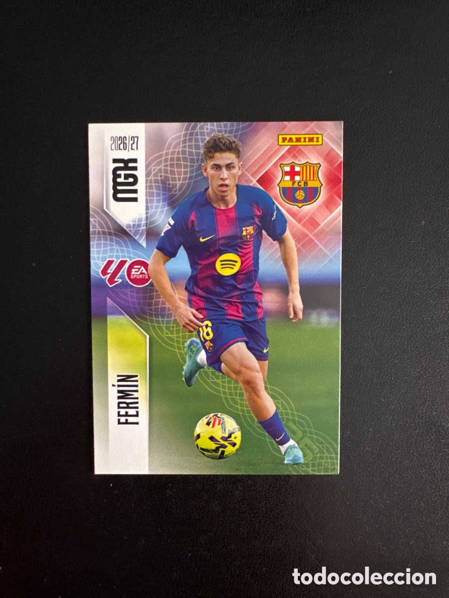 Cromos de f&uacute;tbol: FERM&Iacute;N BARCELONA N&Uacute;MERO 86 MEGACRACKS 2026 2027