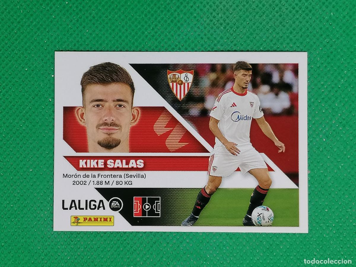 Cromos de f&uacute;tbol: 7 KIKE SALAS SEVILLA ⚽ PANINI LIGA ESTE 26 27 2026 2027 ⚽