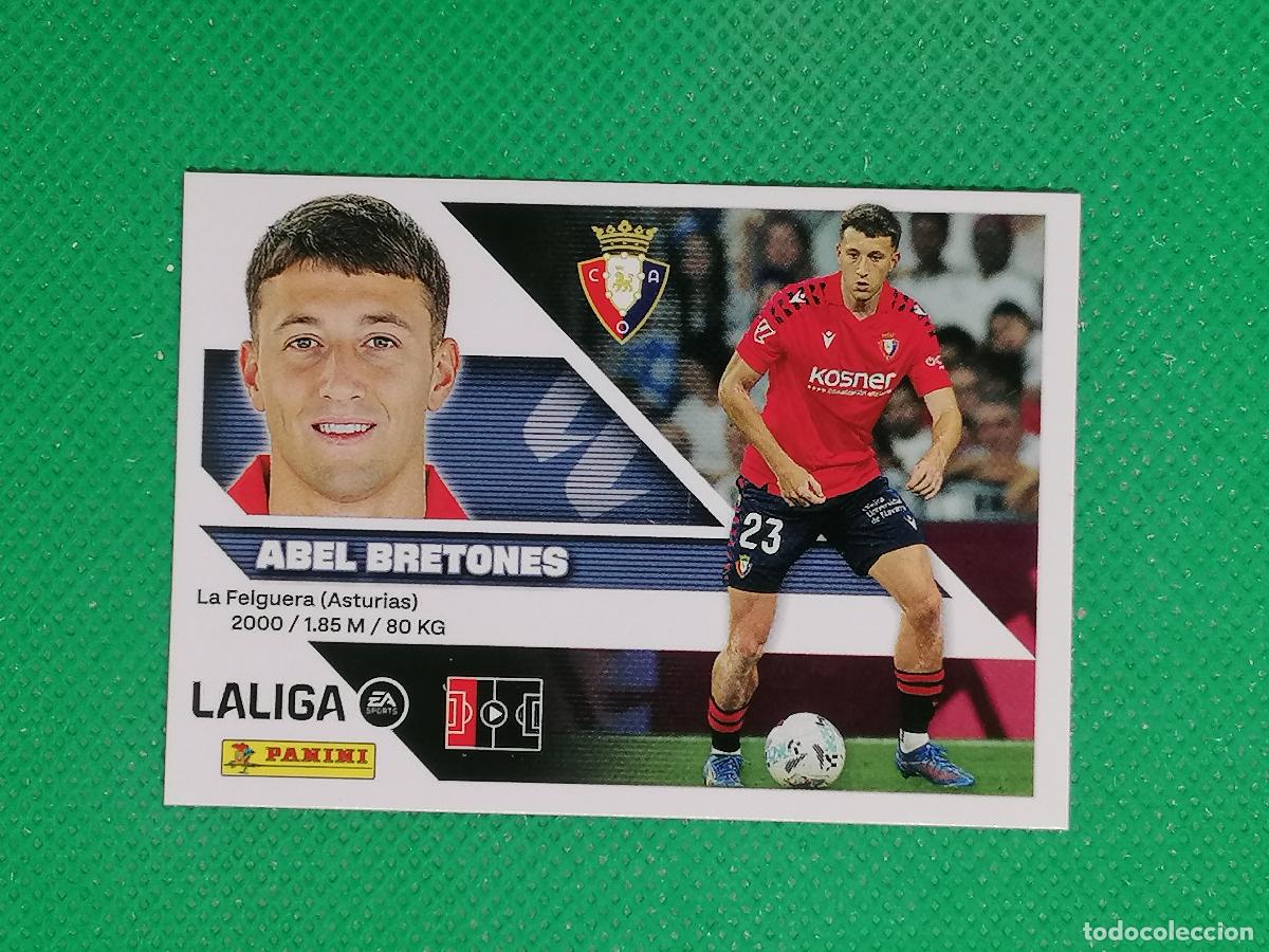 Cromos de f&uacute;tbol: 9 ABEL BRETONES OSASUNA ⚽ PANINI LIGA ESTE 26 27 2026 2027 ⚽