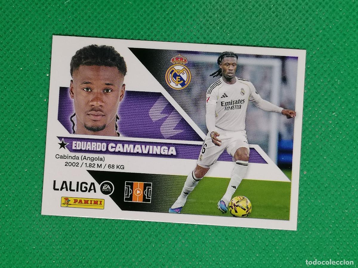 Cromos de f&uacute;tbol: 13 CAMAVINGA REAL MADRID ⚽ PANINI LIGA ESTE 26 27 2026 2027 ⚽