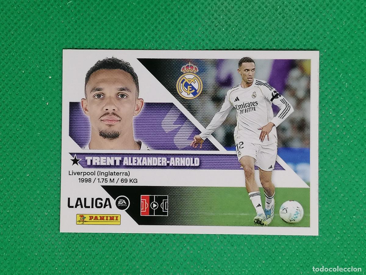 Cromos de f&uacute;tbol: 5 TRENT REAL MADRID ⚽ PANINI LIGA ESTE 26 27 2026 2027 ⚽