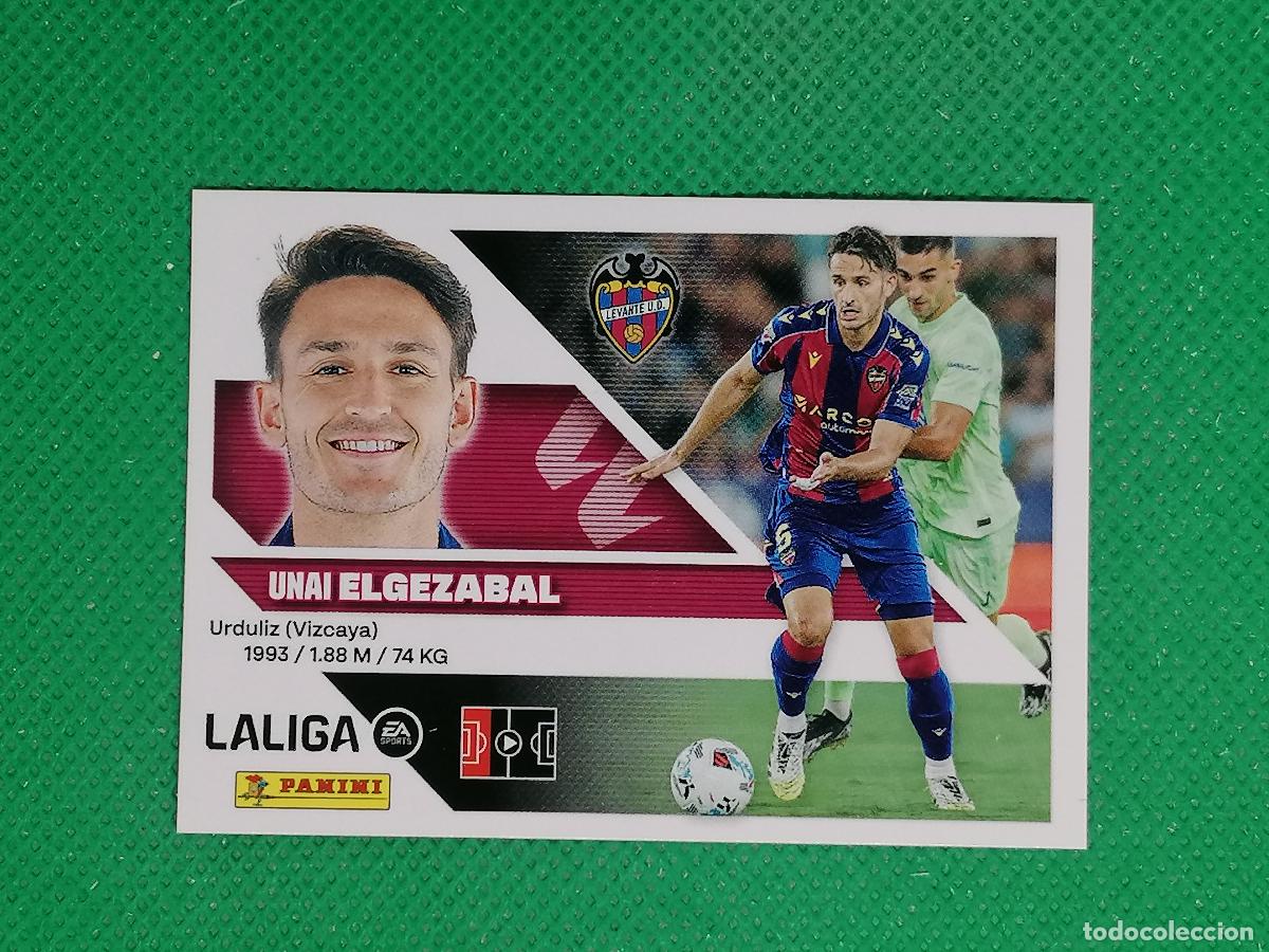 Cromos de f&uacute;tbol: 6 ELGEZABAL LEVANTE ⚽ PANINI LIGA ESTE 26 27 2026 2027 ⚽