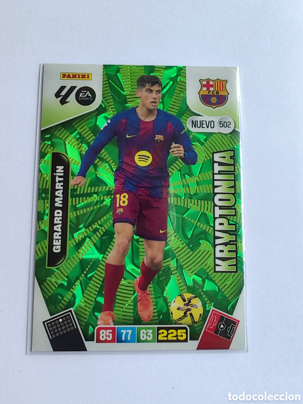 Cromos de f&uacute;tbol: Cromo Adrenalyn Gerard Mart&iacute;n Kryptonita 2025-2026