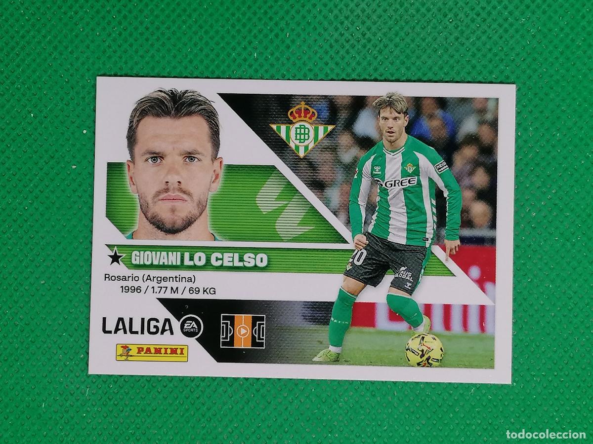 Cromos de f&uacute;tbol: 14 LO CELSO BETIS ⚽ PANINI LIGA ESTE 26 27 2026 2027 ⚽