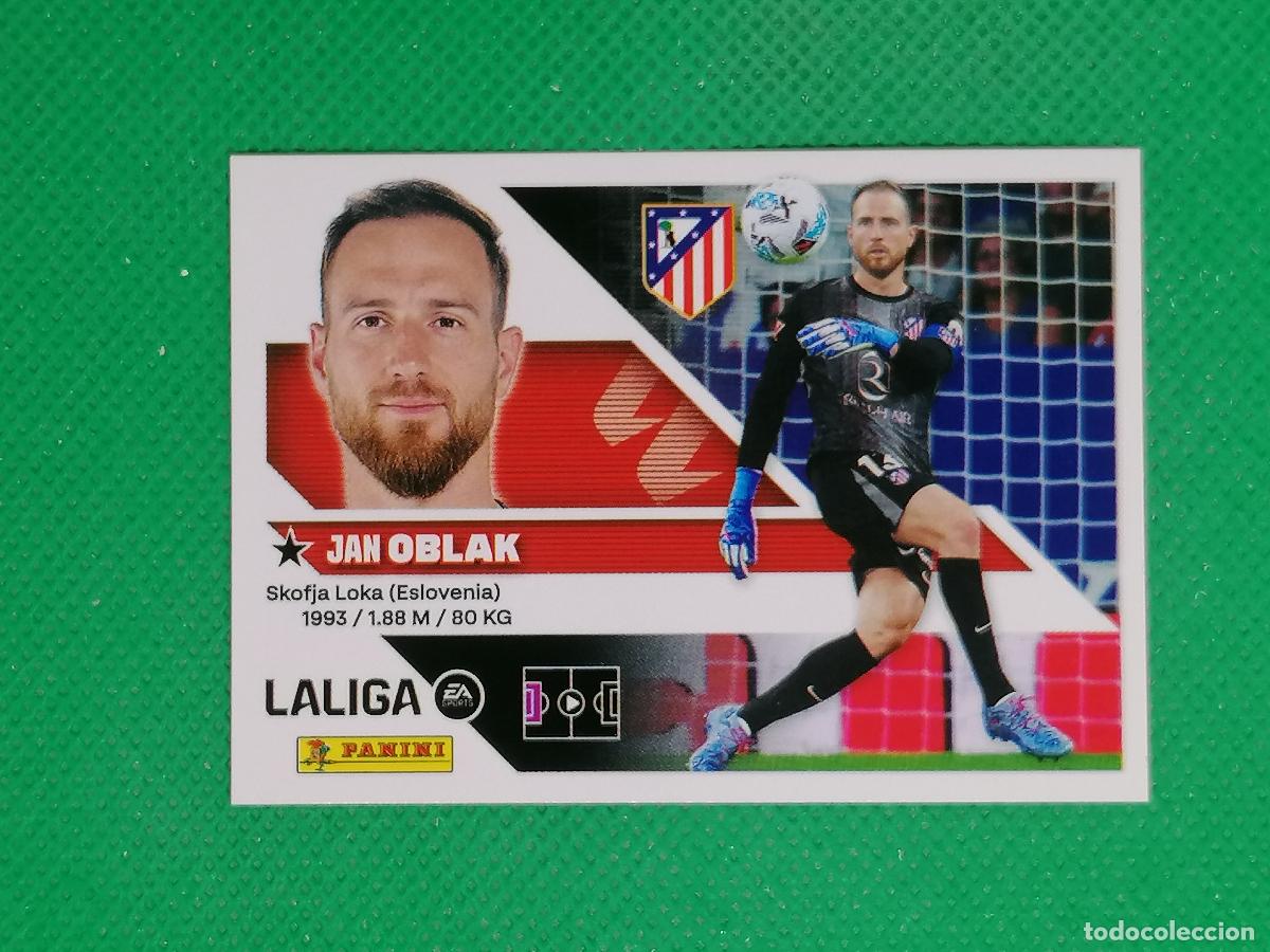 Cromos de f&uacute;tbol: 3 OBLAK ATLETICO DE MADRID ⚽ PANINI LIGA ESTE 26 27 2026 2027 ⚽