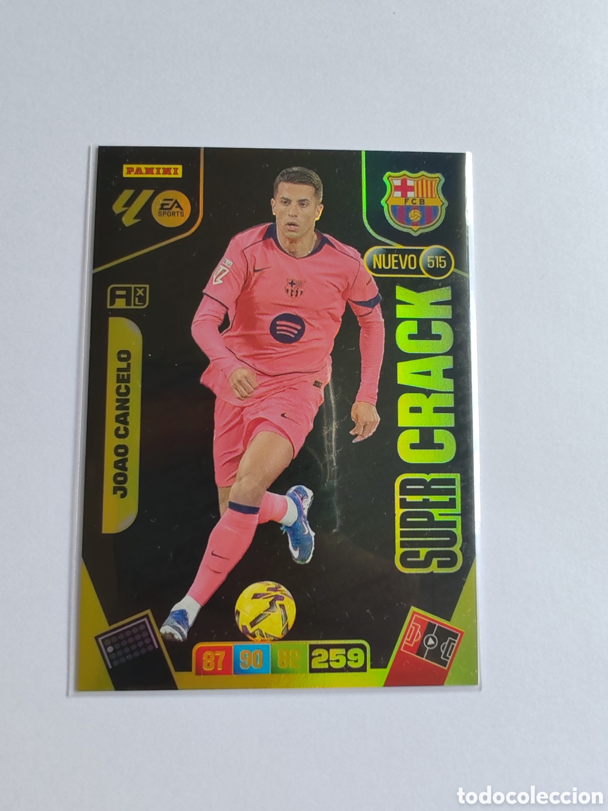 Cartes &agrave; collectionner de Football: Cromo Adrenalyn Joao Cancelo super crack 2025 2026