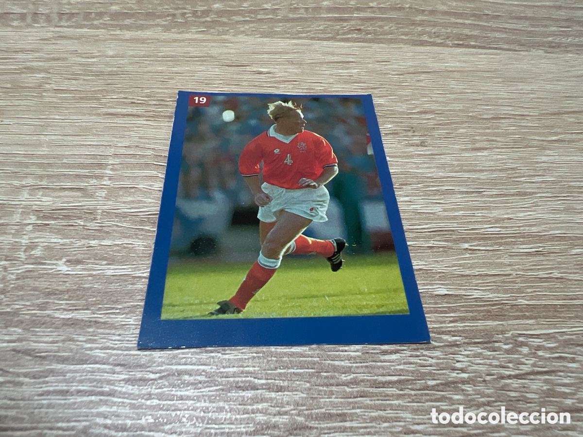 Football Stickers: 1994 Ronald Koeman # 19 mundo deportivo sin pegar