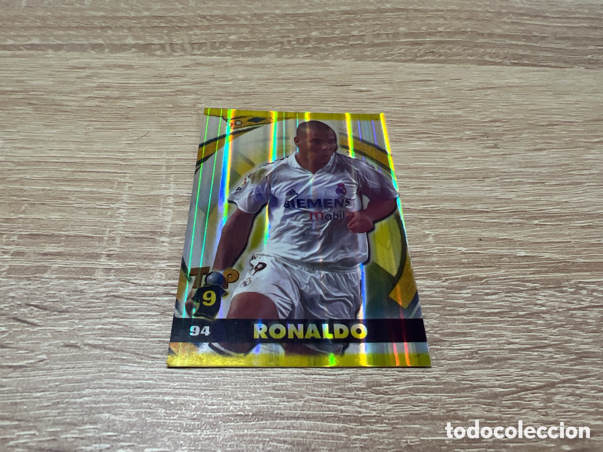 Football Stickers: 2005 Ronaldo Real Madrid # 94 Mundicromo