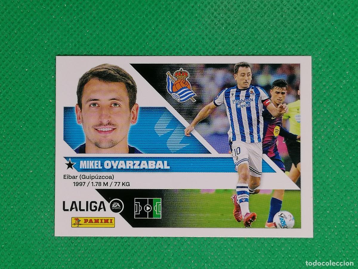 Cartes &agrave; collectionner de Football: 20 OYARZABAL REAL SOCIEDAD ⚽ PANINI LIGA ESTE 26 27 2026 2027 ⚽