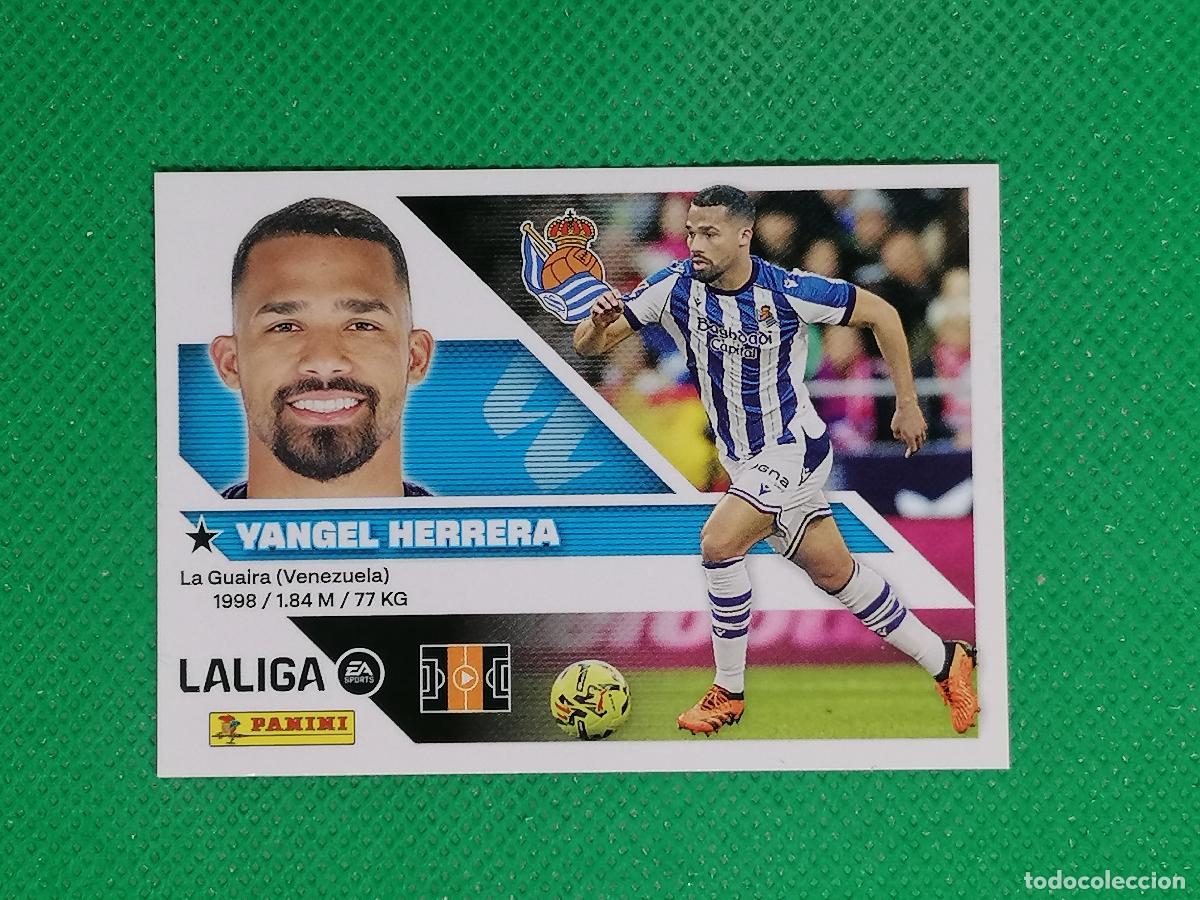 Cromos de f&uacute;tbol: 13 A 13A YANGEL HERRERA REAL SOCIEDAD ⚽ PANINI LIGA ESTE 26 27 2026 2027 ⚽