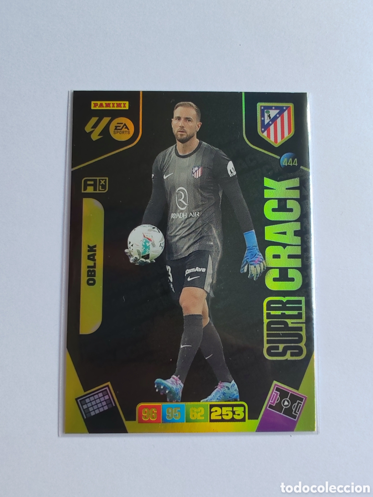 Cromos de f&uacute;tbol: Cromo Adrenalyn super crack Oblak 2025 2026