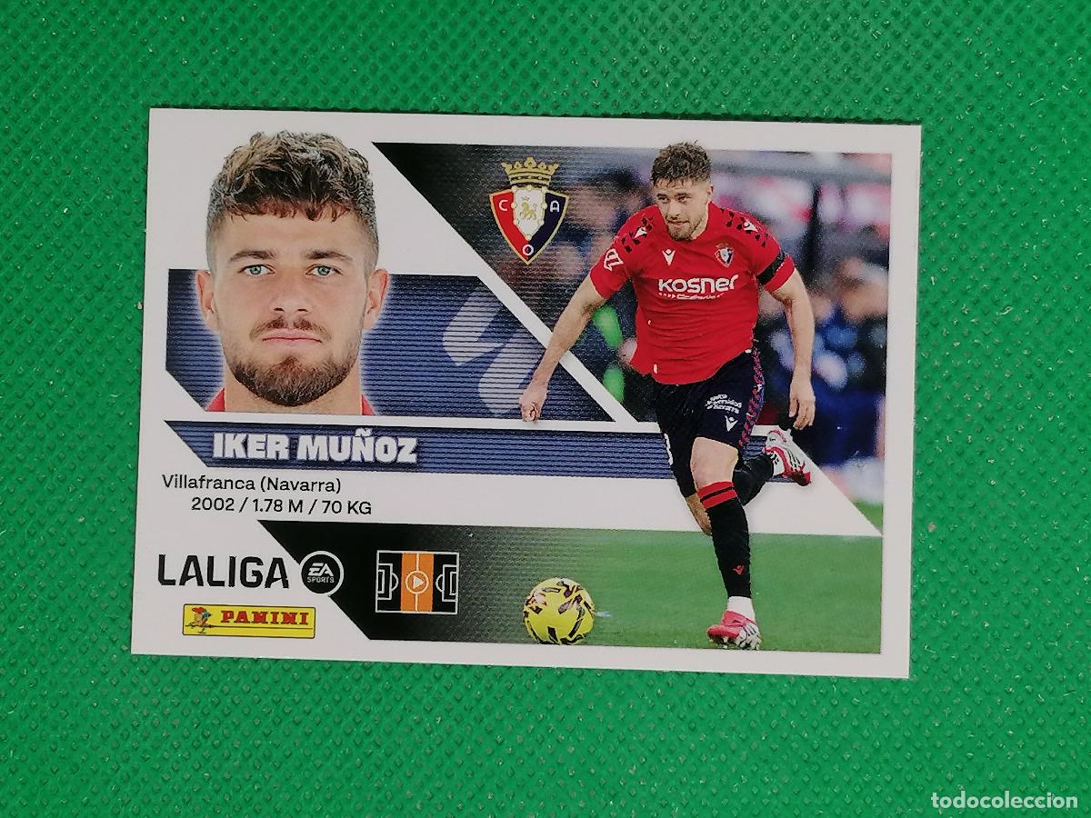 Cromos de f&uacute;tbol: 13 B 13B IKER MU&Ntilde;OZ OSASUNA ⚽ PANINI LIGA ESTE 26 27 2026 2027 ⚽