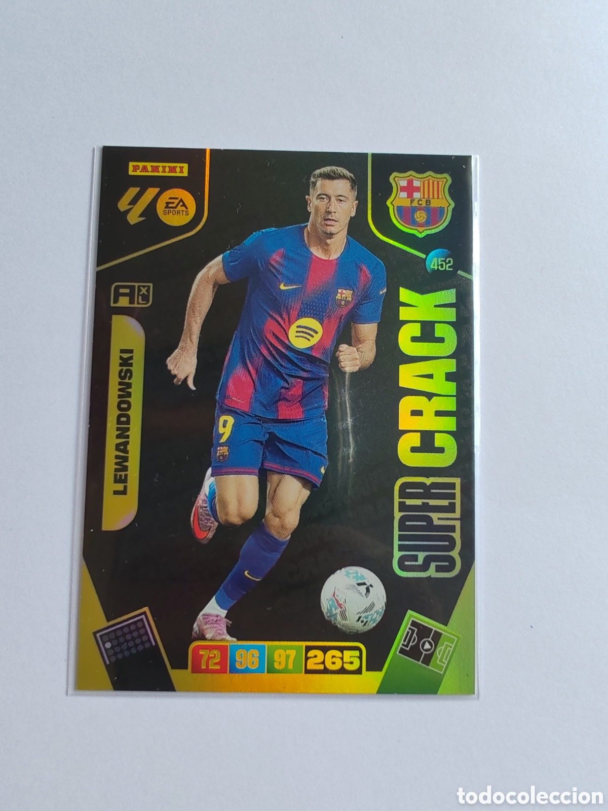 Figurine di Calcio: Cromo Adrenalyn Lewandowski super crack 2025 2026