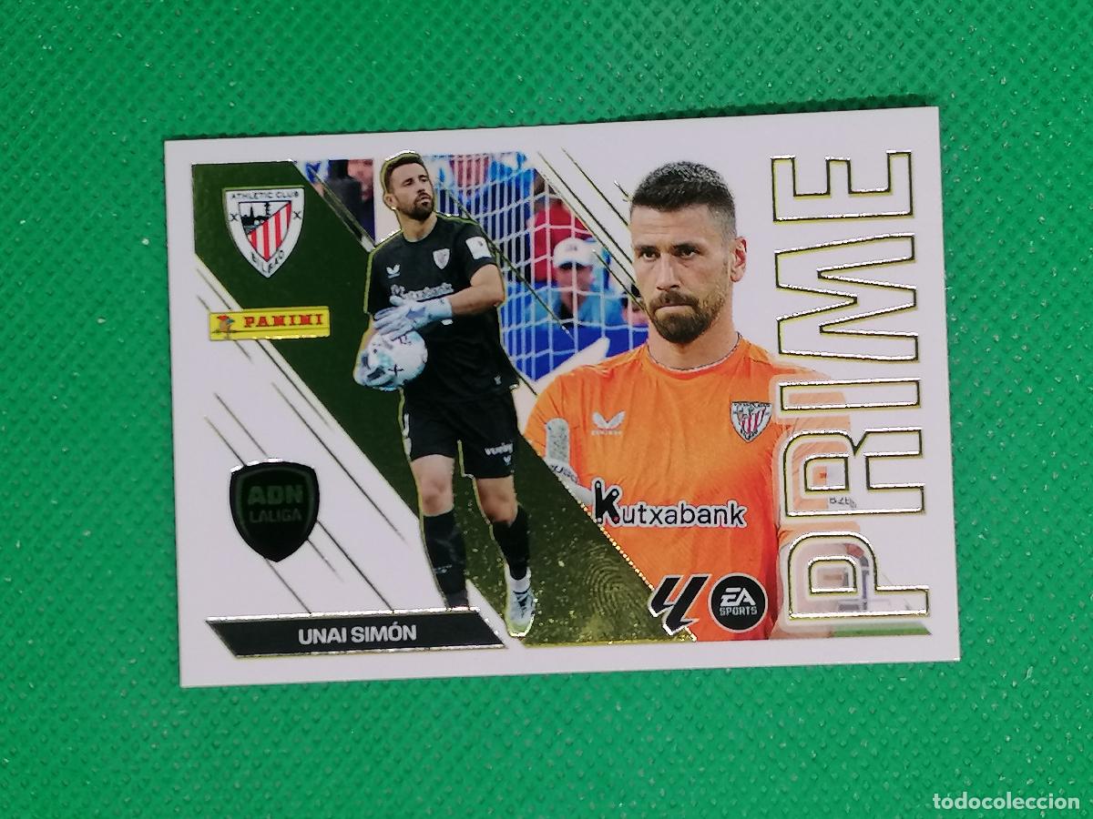 Cartes &agrave; collectionner de Football: 14 UNAI SIMON ATHLETIC BILBAO ADN PRIME ⚽ PANINI LIGA ESTE 26 27 2026 2027 ⚽