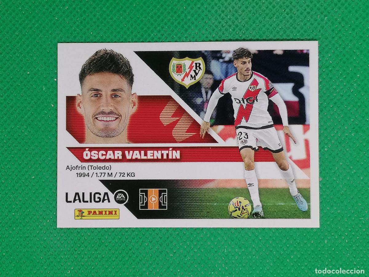 Figurine di Calcio: 13 OSCAR VALENTIN RAYO VALLECANO ⚽ PANINI LIGA ESTE 26 27 2026 2027 ⚽