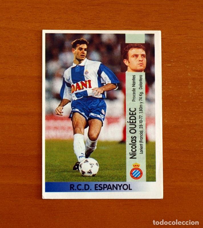 Fu&szlig;ball-Sticker: R.C.D. Espa&ntilde;ol-Espanyol -N&ordm; 363 Qu&eacute;dec -Fichaje-Editorial Panini Liga 1996-1997-96-97 -Nunca Pegado