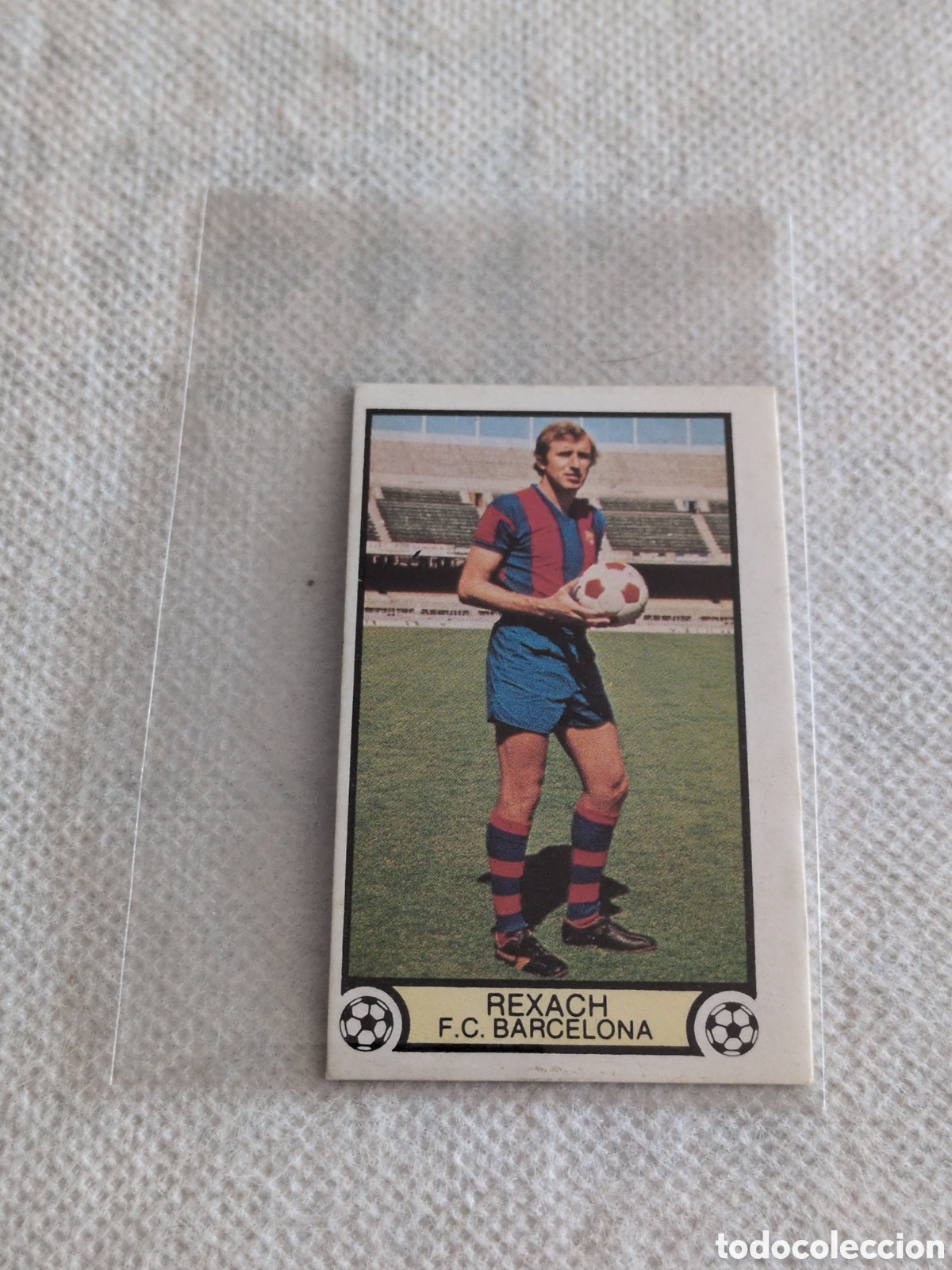 Figurine di Calcio: ESTE - LIGA 79 80 - 1979 1980 - BARCELONA - REXACH - NUNCA PEGADO