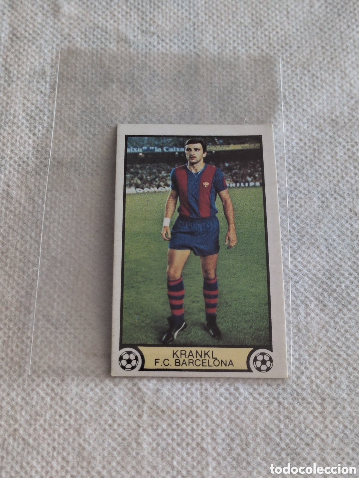Cromos de Futebol: Krankl FC Barcelona Liga 79-80 Ed. Este sin pegar muy buen estado