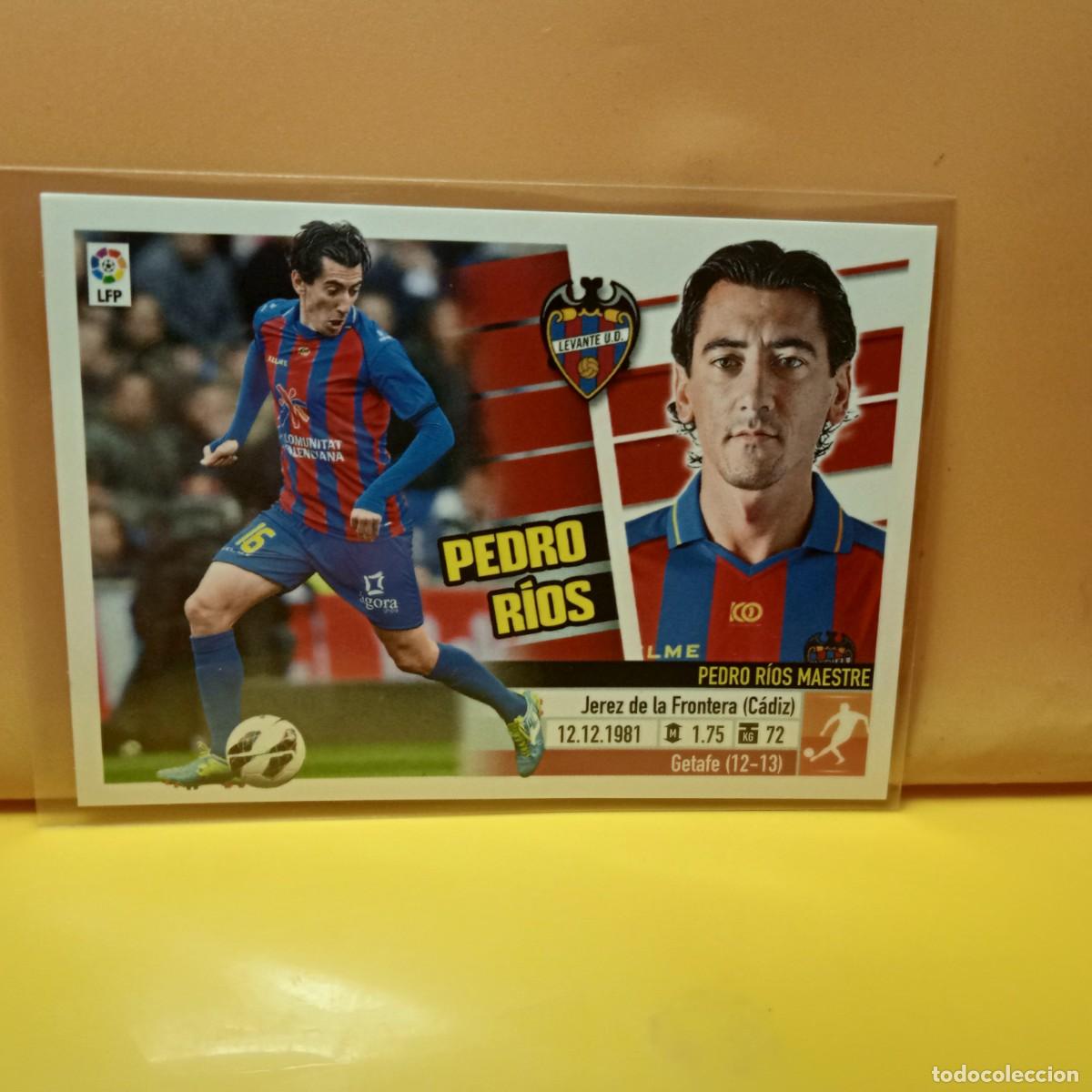 Cromos de f&uacute;tbol: EDICIONES ESTE: 2013 2014 13 14 LEVANTE U.D PEDRO R&Iacute;OS 10