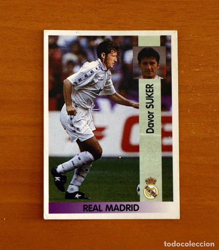 Figurine di Calcio: Real Madrid -N&ordm; 95 Suker -Editorial Panini Liga 1996-1997-96-97 -Nunca Pegado