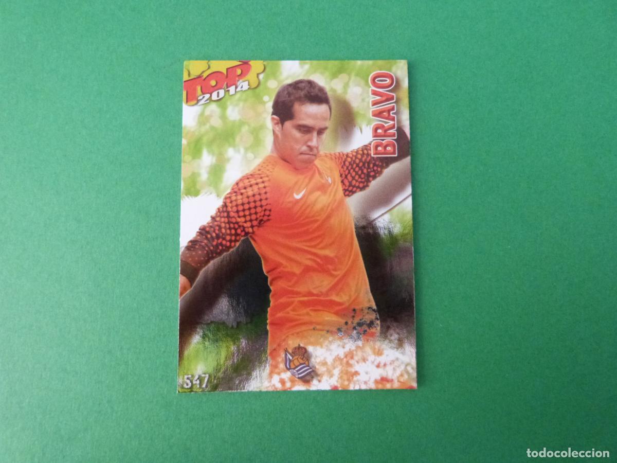 Cromos de Futebol: TRADING CARD FUTBOL BRAVO REAL SOCIEDAD N&ordm; 547 FICHAS LIGA TOP MUNDICROMO 2013-2014/13-14