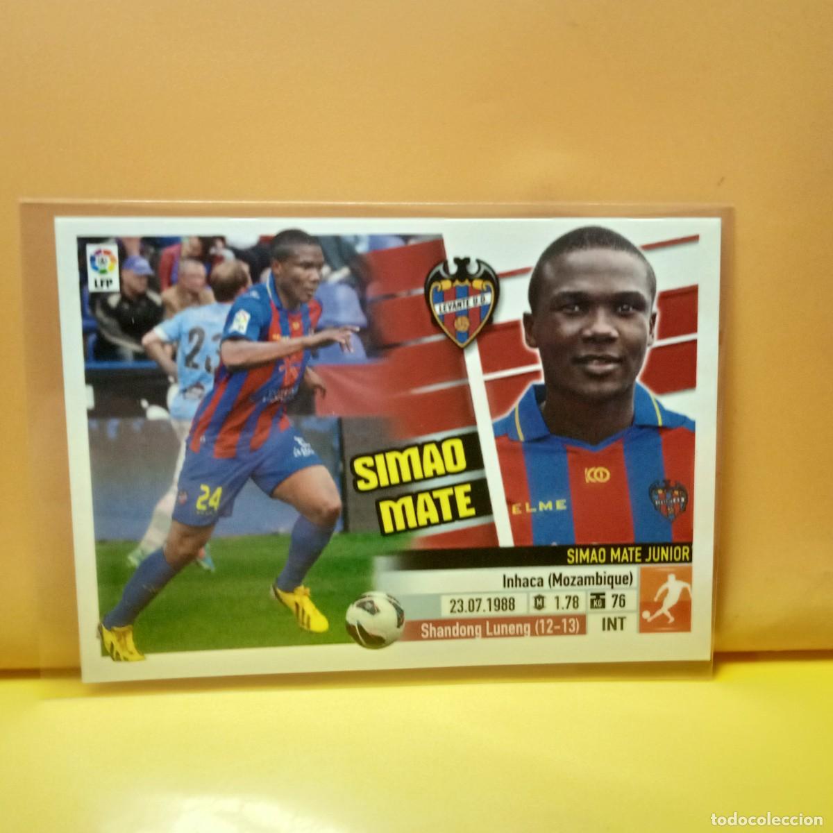 Fu&szlig;ball-Sticker: EDICIONES ESTE: 2013 2014 13 14 LEVANTE U.D SIMAO MATE 12