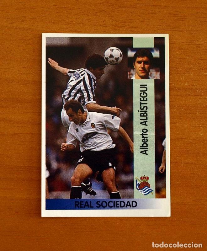 Cromos de f&uacute;tbol: Real Sociedad -N&ordm; 100 Alb&iacute;stegui -Editorial Panini Liga 1996-1997-96-97 -Nunca Pegado