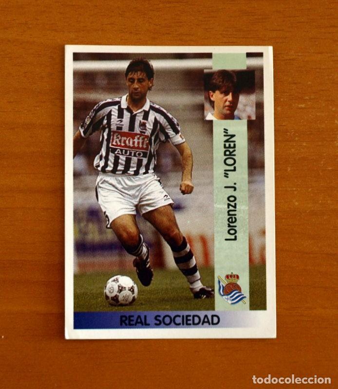 Cromos de f&uacute;tbol: Real Sociedad -N&ordm; 101 Loren -Editorial Panini Liga 1996-1997-96-97 -Nunca Pegado