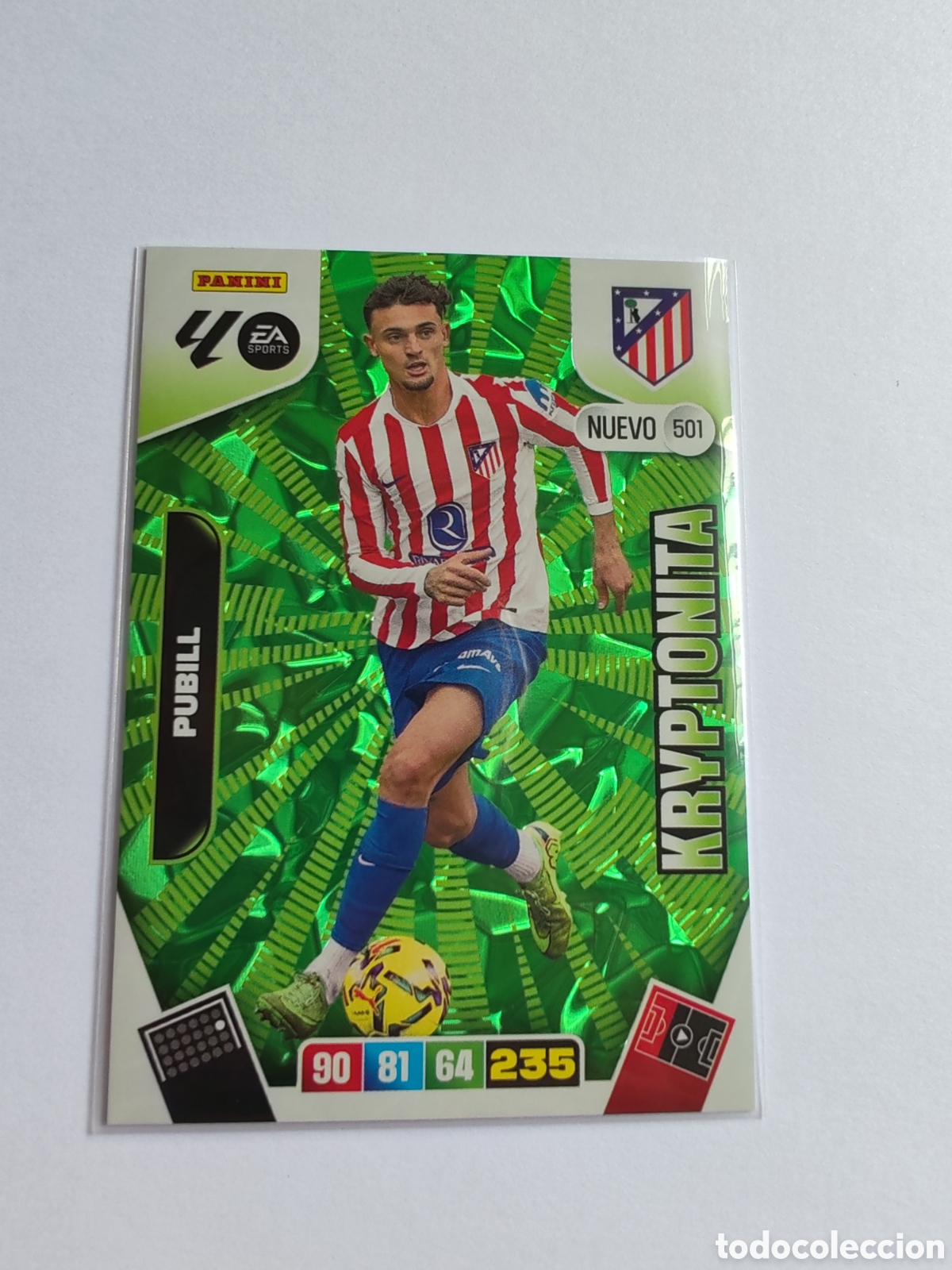 Cromos de f&uacute;tbol: Cromo Adrenalyn Pubill Kryptonita 205 2026