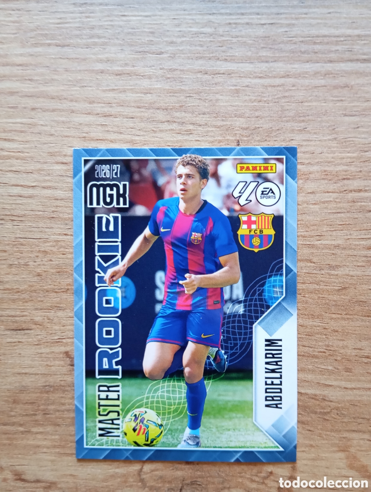 Cromos de f&uacute;tbol: 406 ABDELKARIM MASTER ROOKIE PANINI MEGACRACKS 26 27