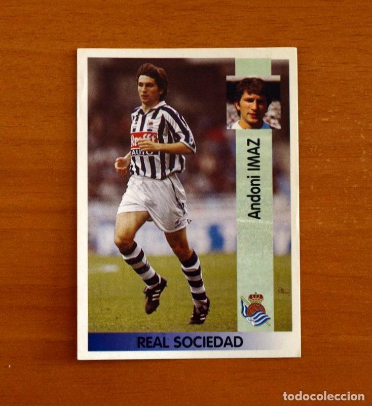 Cromos de f&uacute;tbol: Real Sociedad -N&ordm; 103 Imaz -Editorial Panini Liga 1996-1997-96-97 -Nunca Pegado