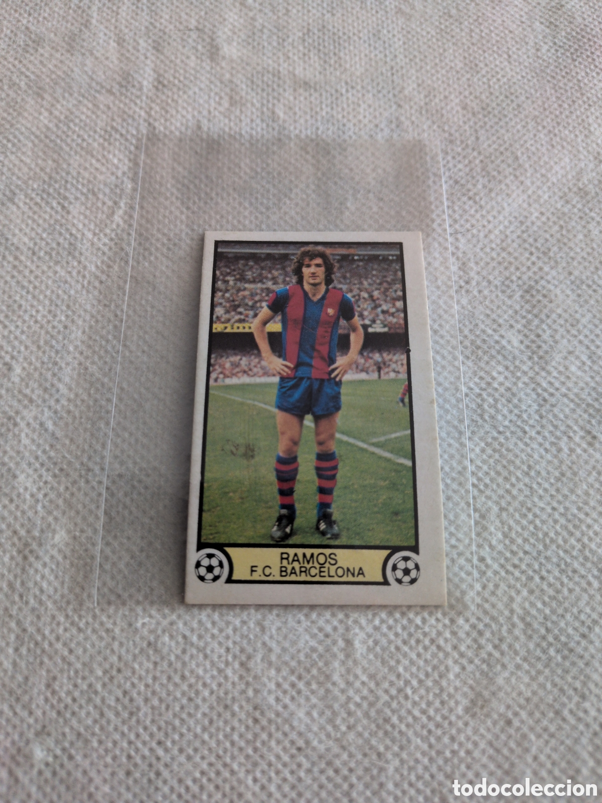 Cromos de f&uacute;tbol: RAMOS. F.C. BARCELONA. LIGA 1979-980. 79-80. NUNCA PEGADO