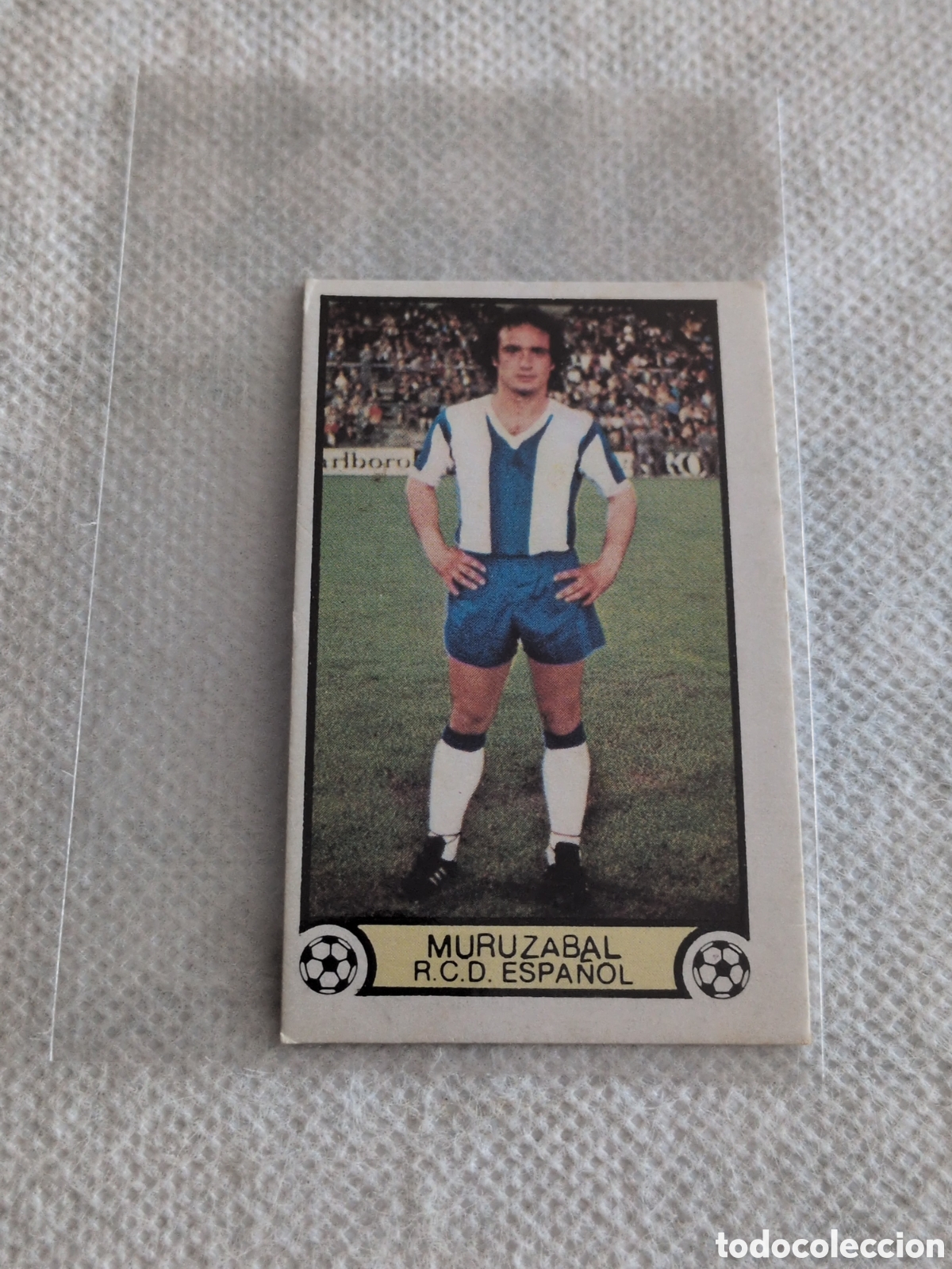 Cromos de f&uacute;tbol: CROMO DE F&Uacute;TBOL LIGA ESTE MURUZABAL ESPA&Ntilde;OL SIN PEGAR NUNCA PEGADO 79 80 1979 1980