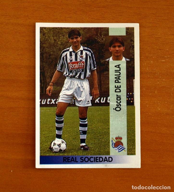 Cromos de f&uacute;tbol: Real Sociedad -N&ordm; 109 De Paula -Editorial Panini Liga 1996-1997-96-97 -Nunca Pegado