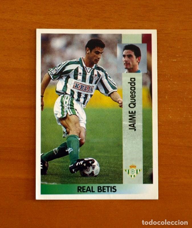 Figurine di Calcio: Real Betis -N&ordm; 114 Jaime -Editorial Panini Liga 1996-1997-96-97 -Nunca Pegado
