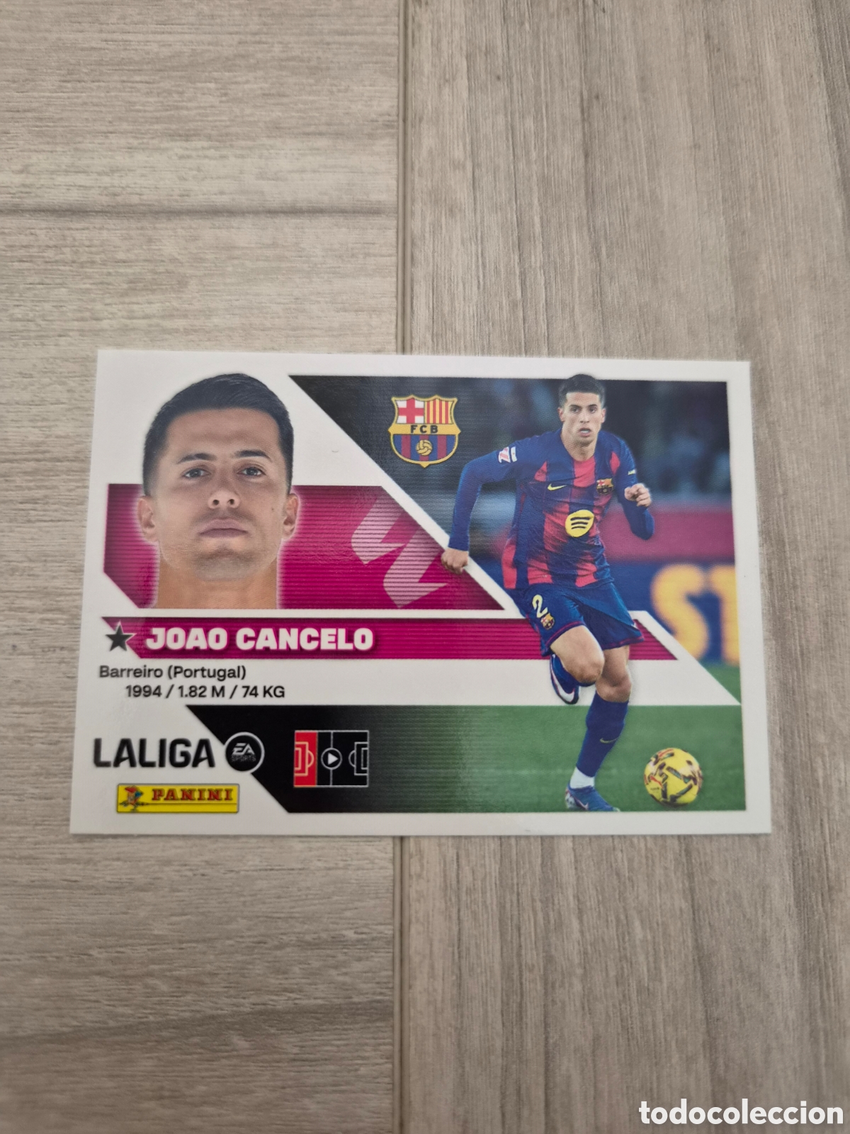 Figurine di Calcio: N&deg;9 FC Barcelona Cancelo Liga Este 26/27