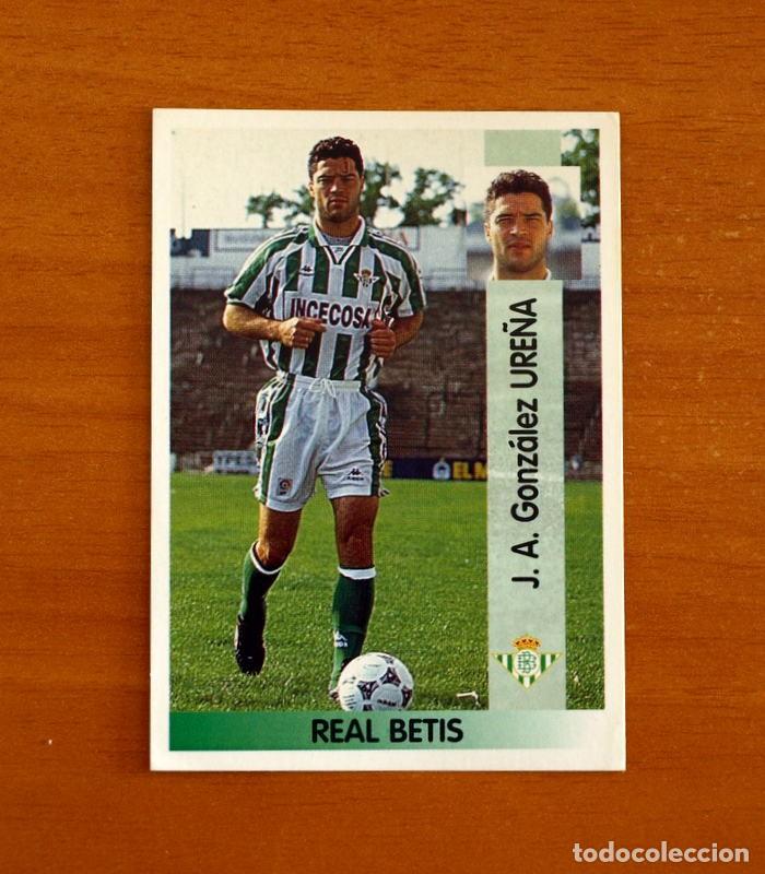 Figurine di Calcio: Real Betis -N&ordm; 115 Ure&ntilde;a -Editorial Panini Liga 1996-1997-96-97 -Nunca Pegado