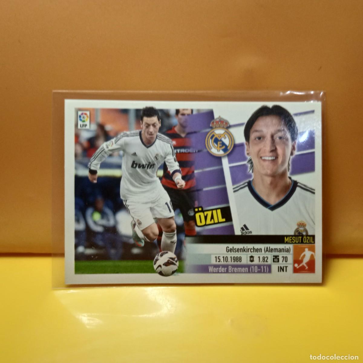Cromos de f&uacute;tbol: EDICIONES ESTE: 2013 2014 13 14 REAL MADRID &Ouml;ZIL 12