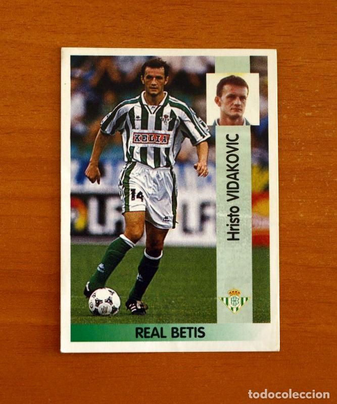 Cromos de f&uacute;tbol: Real Betis -N&ordm; 116 Vidakovic -Editorial Panini Liga 1996-1997-96-97 -Nunca Pegado