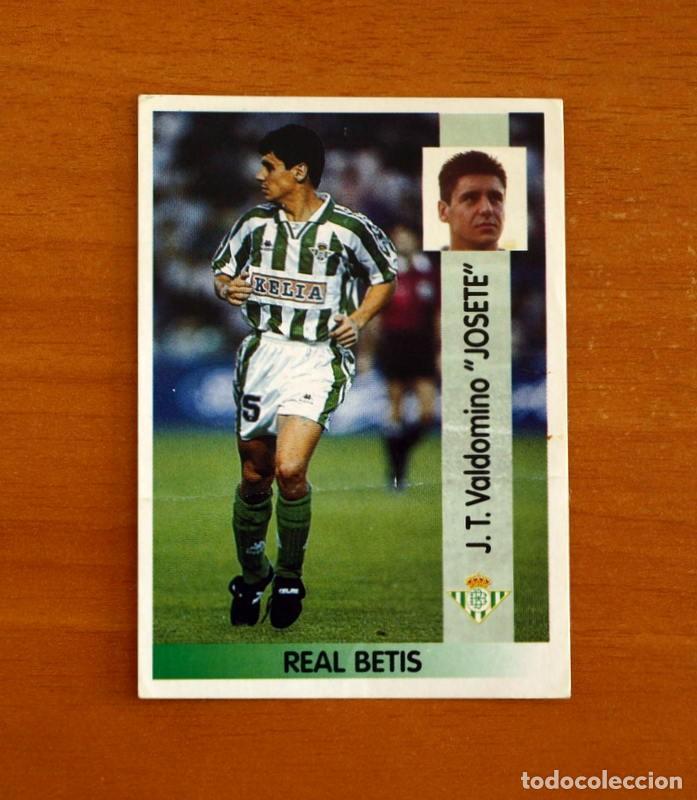 Cromos de f&uacute;tbol: Real Betis -N&ordm; 118 Josete -Editorial Panini Liga 1996-1997-96-97 -Nunca Pegado