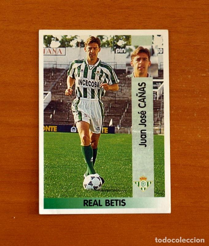 Cromos de f&uacute;tbol: Real Betis -N&ordm; 120 Ca&ntilde;as -Editorial Panini Liga 1996-1997-96-97 -Nunca Pegado