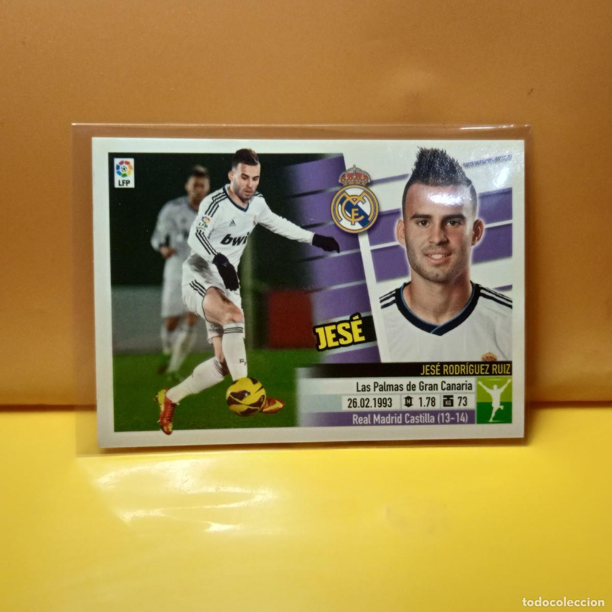 Cromos de f&uacute;tbol: EDICIONES ESTE: 2013 2014 13 14 REAL MADRID JES&Eacute; 16B 16 B