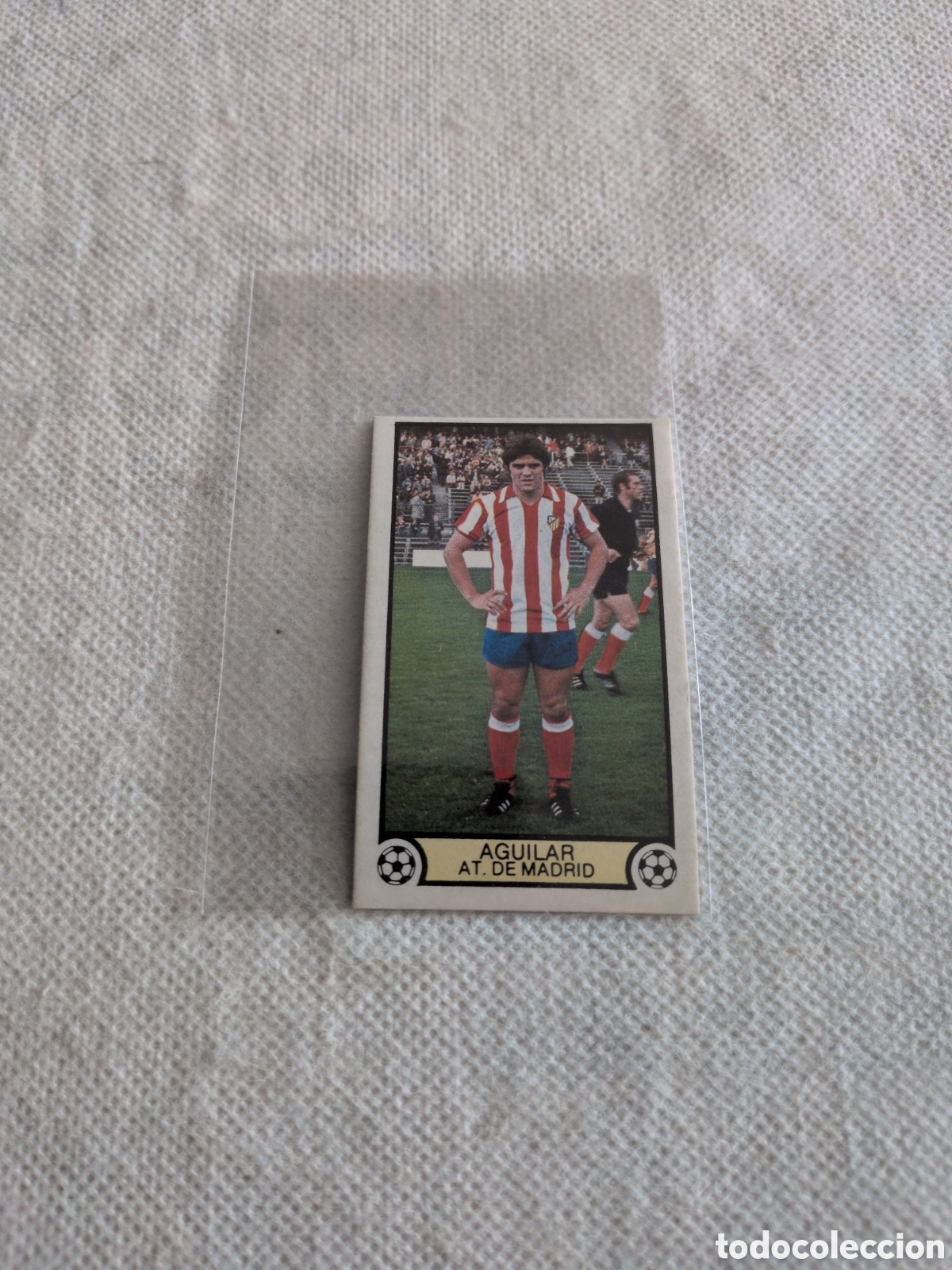 Cromos de f&uacute;tbol: AGUILAR ATLETICO DE MADRID LIGA ESTE 1979 1980 79 80 NUEVO NUNCA PEGADO