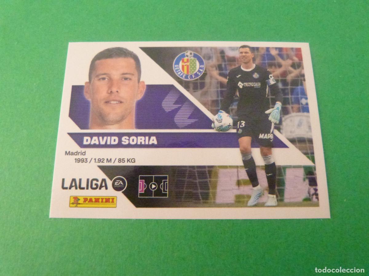 Cromos de f&uacute;tbol: CROMO FUTBOL DAVID SORIA GETAFE C.F. SIN PEGAR N&ordm; 3 LIGA ESTE 2026-2027/26-27 PANINI